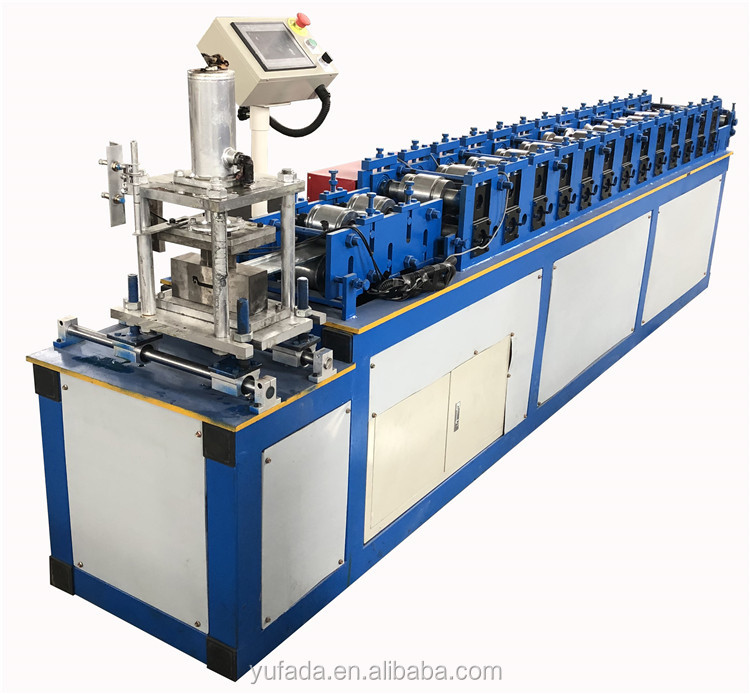 automatic roll shutter door roll forming machine frame making machine