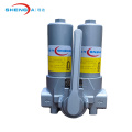 Duplex hydraulic inline oil pressure filter set