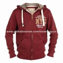 Men's NYC Applique Full Zipper Hoodie