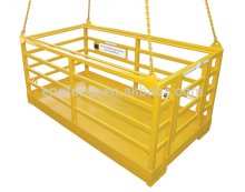 folding work platform forklift attachment mechanical platform for working at height