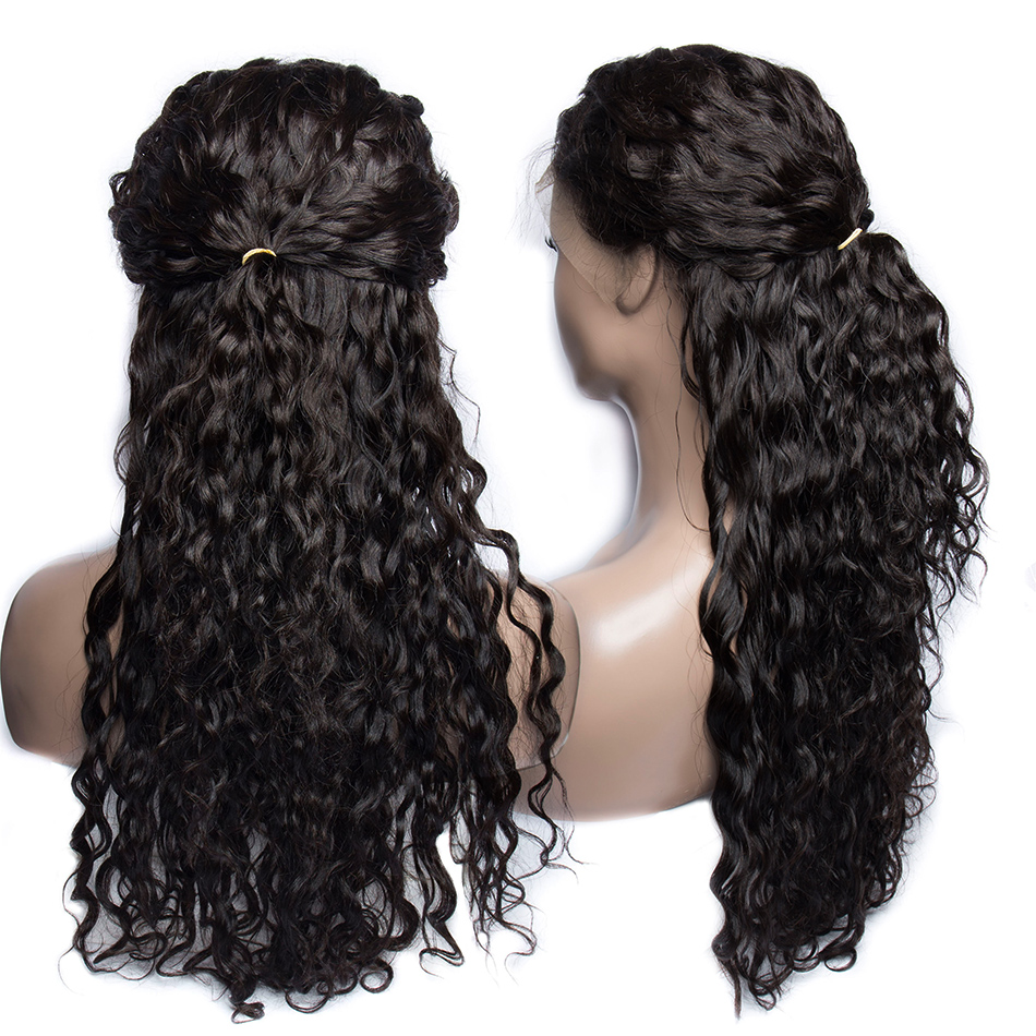 High quality wholesale hair weft vendors cheap brazilian water wave virgin curly hair bundles human hair weave for women