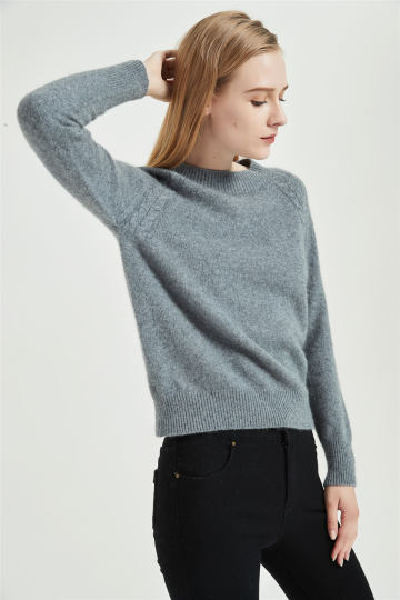 High Quality Women Pure Cashmere Seamless Sweater