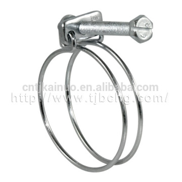 hose clamps sizes hydraulic hose clamp Double wire hose clamp vacuum hose clamps