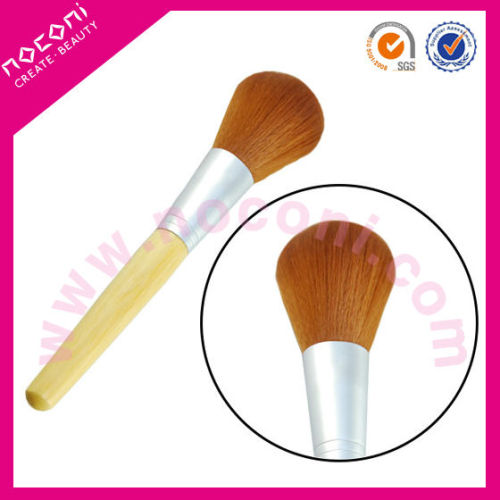 noconi professional bamboo handle soft nylon hair powder brush single make up brush