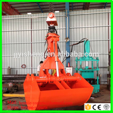 hydraulic excavator crane clamshell bucket for sale