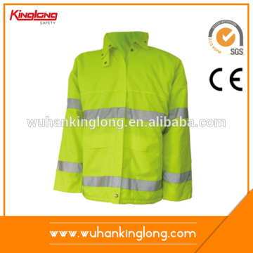 100% polyester nylon reflective children winter clothes