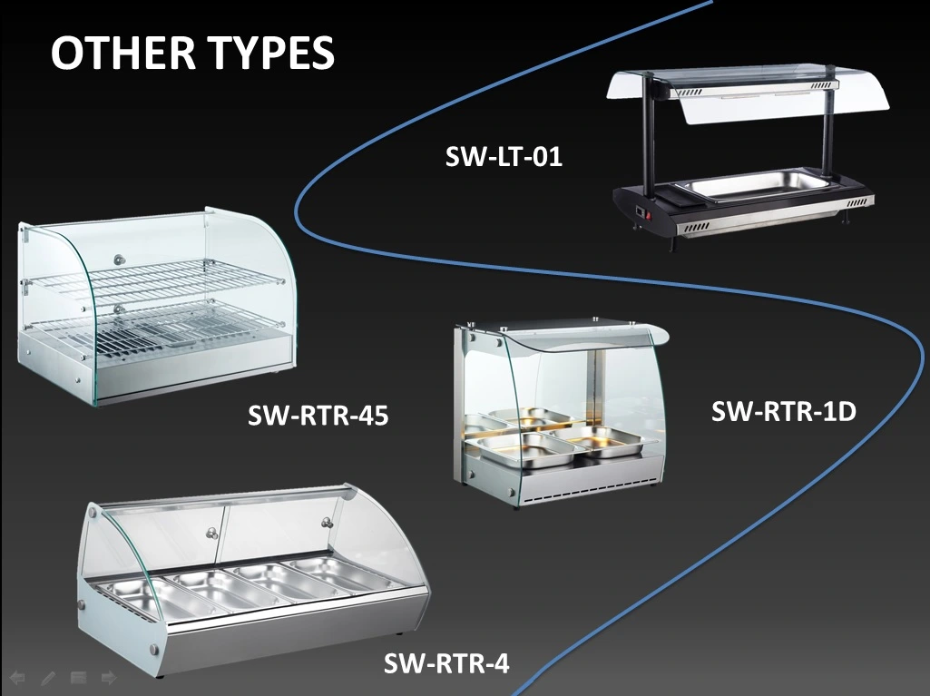 Commercial Buffet Server and Warming Tray Cabinet Food Warmers