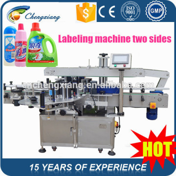 Automatic high speed inline flat labeling machine,flat bottle labeling machine