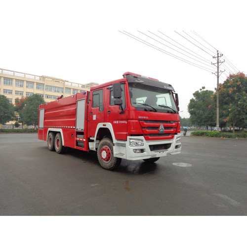 Nuevo camión de bomberos SINOTRUCK de 15000 litros