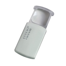 STOEMI 7822: 4X Pocket Mini Plastic PMMA Acrylic Pull-out Slide-out LED Lighting Magnifier Loupe