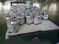 Bombas de engrenagem de alumínio hidráulico industrial