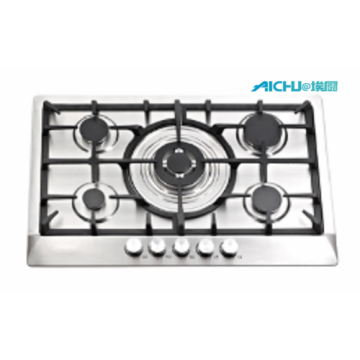 BuIlt In 5 Plate Gas Hob Top