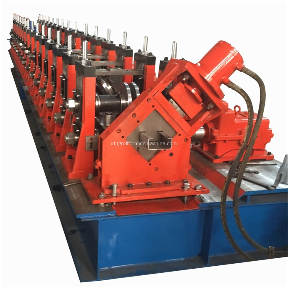Otomatis C80-300 Purlin Roll Forming Machine