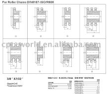 Taper Bore Sprocket / Sprockets - 3/8" X 7/32"