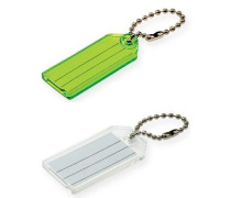Key Tag with Ball Chains
