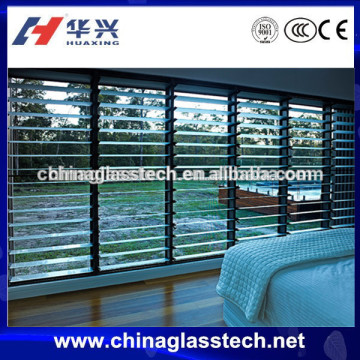 CE-approved customized aluminum fixed louver windows