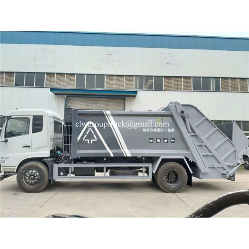 Trak dongfeng sampah pemadat 12CBM