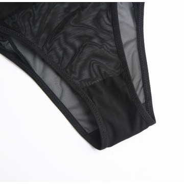 lingerie de renda transparente para senhora personalizada