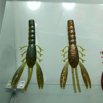 TIDE new Soft Fishing Lures TD-9045 Rubber Creature Lures for Freshwater and Saltwater