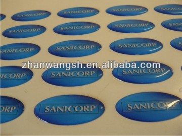 Customized domed labels,crystal dome labels