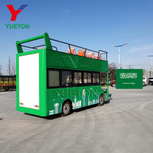 2 Floor Sightseeing Bus & Car Cheap Price Double Decker Bus For Amusement Park Outdoor Playground