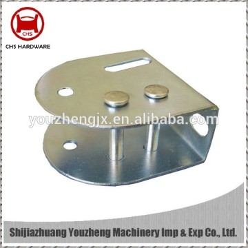China custom stamping galvanized steel railing part