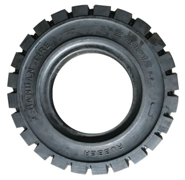 Premium Forklift Rubber Solid Tyres 700-12