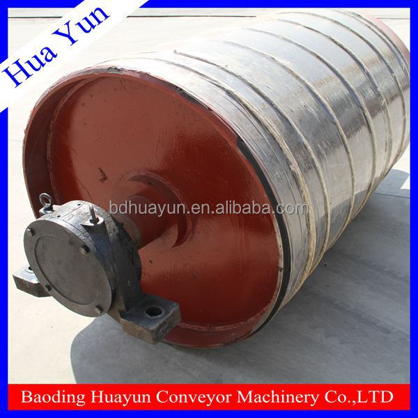 1200mm Belt Width 800mm Dia Bend Pulley Snub Tail Conveyor Drum