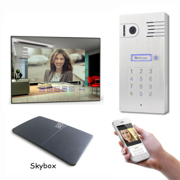 Answer with your door by smart phone video door phone
