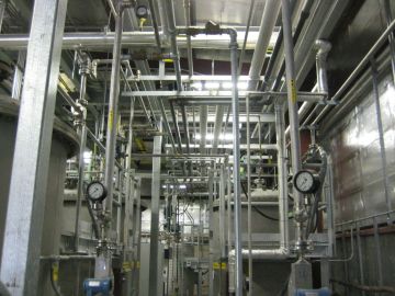 Performance Food Processing Equipment Outtake Pipe