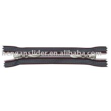 Nylon Zipper 2 TOP STOP,5# (Silver Teeth & Golden Teeth ) Nylon Zipper