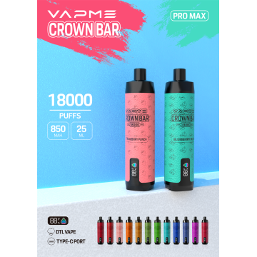 Vapmecrown Bar 18000 Pro max prix