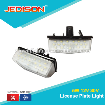 Xenon White OEM Car LED license plate light for Toyota & Lexus & Mitsubishi