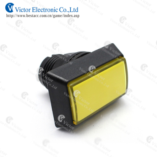 Yellow Small Push Button with Light