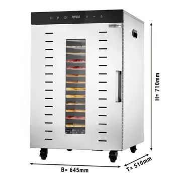 16 Layers Dehydrator Automatic Temperature Control Dehydrate Machine Fruit and Vegetable Dehydrator