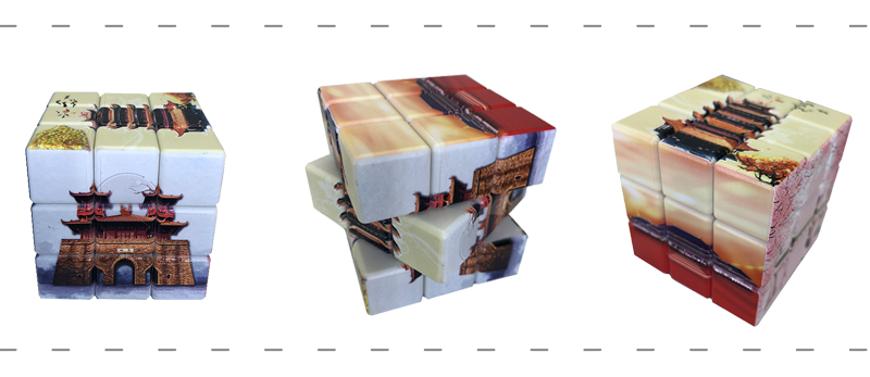 Wholesale Custom Kids Educational Toys Magnet Block Folding Magic Cube Puzzle