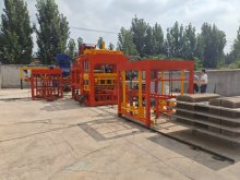 High end automated brick making machine production line