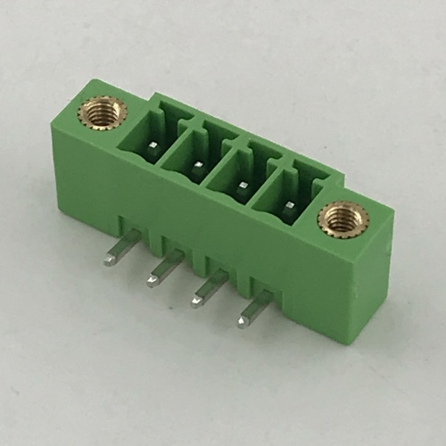 3.5mm pitch right angle pin male terminal block