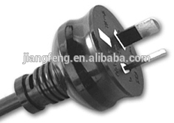 Wholesale Australian 10A SAA power cords with molded plug