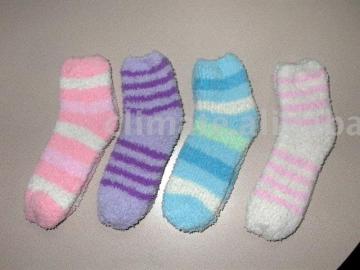 fluffy sock