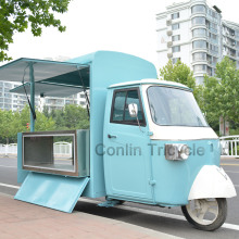 Commercial Ice Cream Motorcycle Trikes with Freezer for Sale