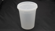 32oz disposable plastic soup cup