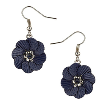 Elegant 105-A earring flower drop earring