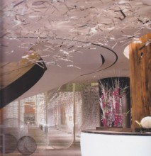 customized metal wall hanging for hotel