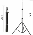 Trípode de soporte de estudio fotográfico de aleación de aluminio resistente