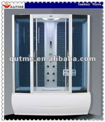 Blue Film Shower Cabin Shower Room with Foot Massage