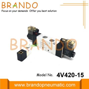 4V420-15 공압 전자기 솔레노이드 밸브