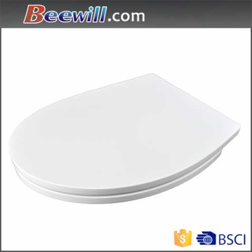 Flat design toilet seat soft close uf toilet seat