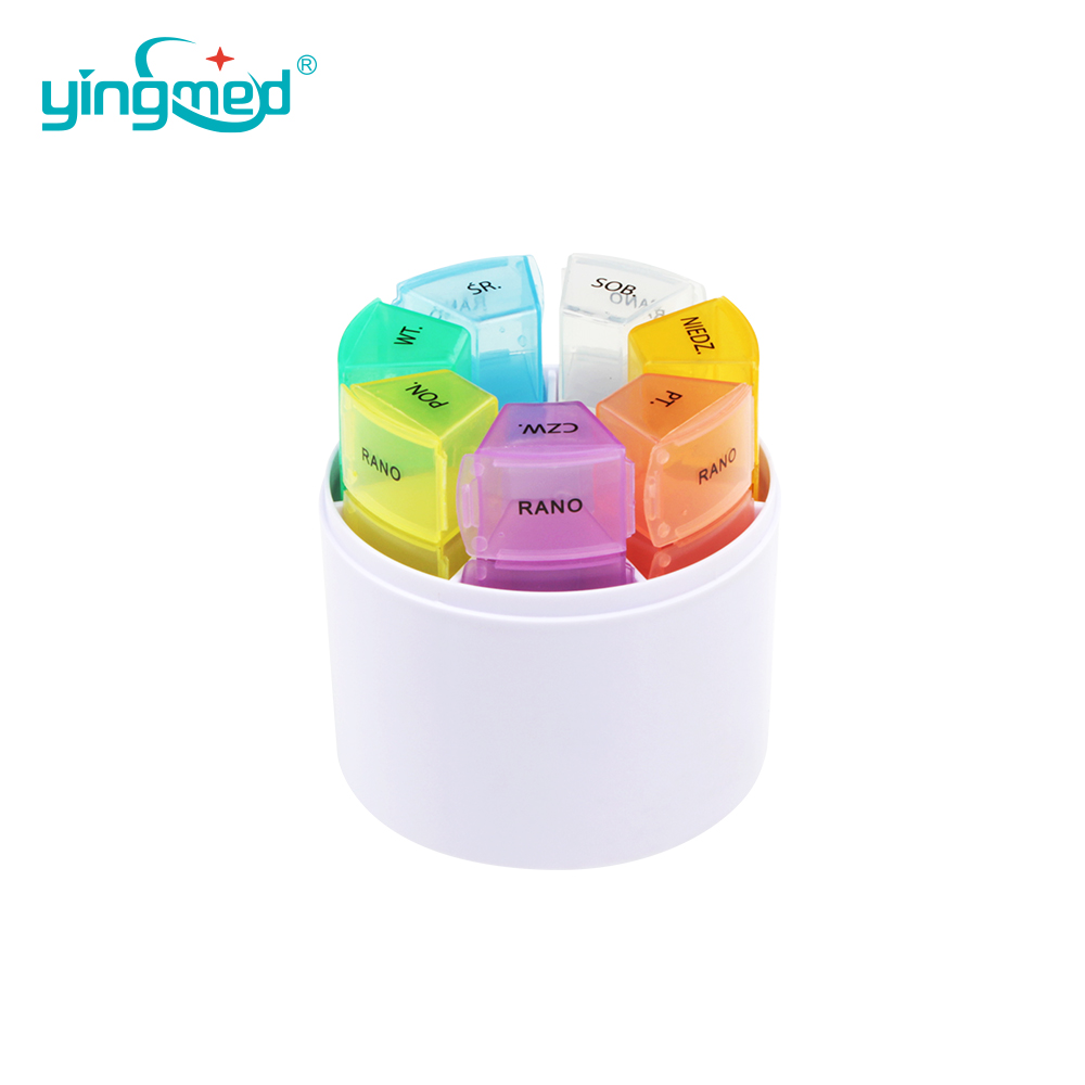 YM-N014 กล่องใส่ยา 7 วัน (28 กล่อง) (2)+ YM-N014 Pill Box 7-day (28 cases) (2)+