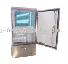 fibre optic stainless steel 144 core outdoor cable distribution box